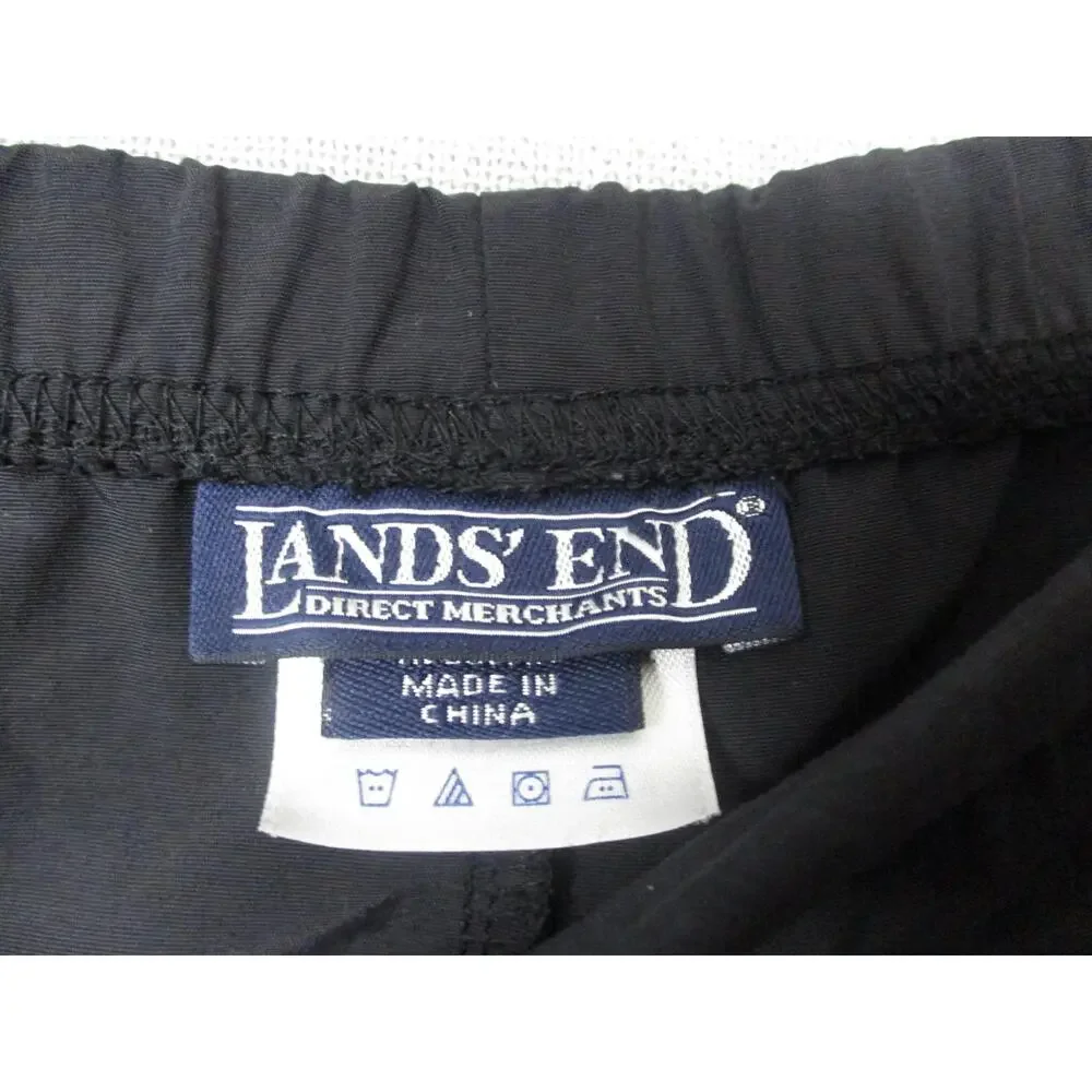 Lands End Lightweight Outdoor‎ Utility Elastic Waist Shorts Men Size XL 18 20